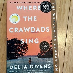 Brand new paperback where the crawdads sing delia owens reese’s book club